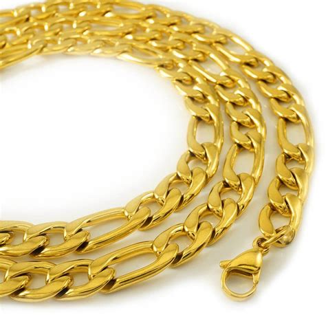 18k solid gold chains men.